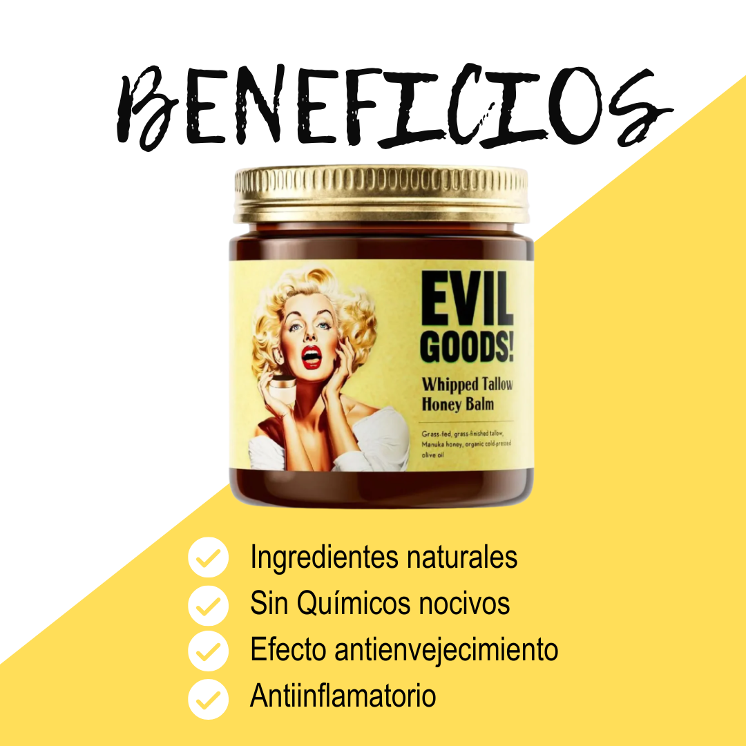 Crema Evil Goods, No más piel seca ni labios agrietados