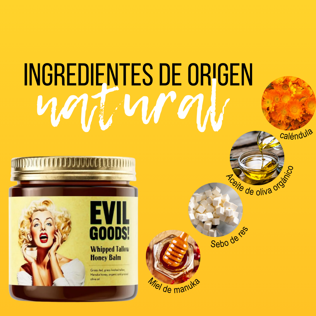 Crema Evil Goods, No más piel seca ni labios agrietados