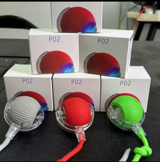 Pelota Recargable Rodante para mascotas