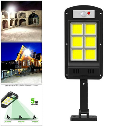 Lampara Led Solar Con Sensor de Movimiento Resistente al Agua