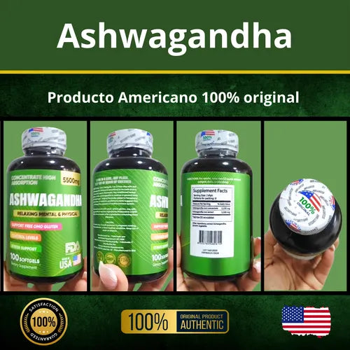 Ashwagandha Americano x100 Cáps.