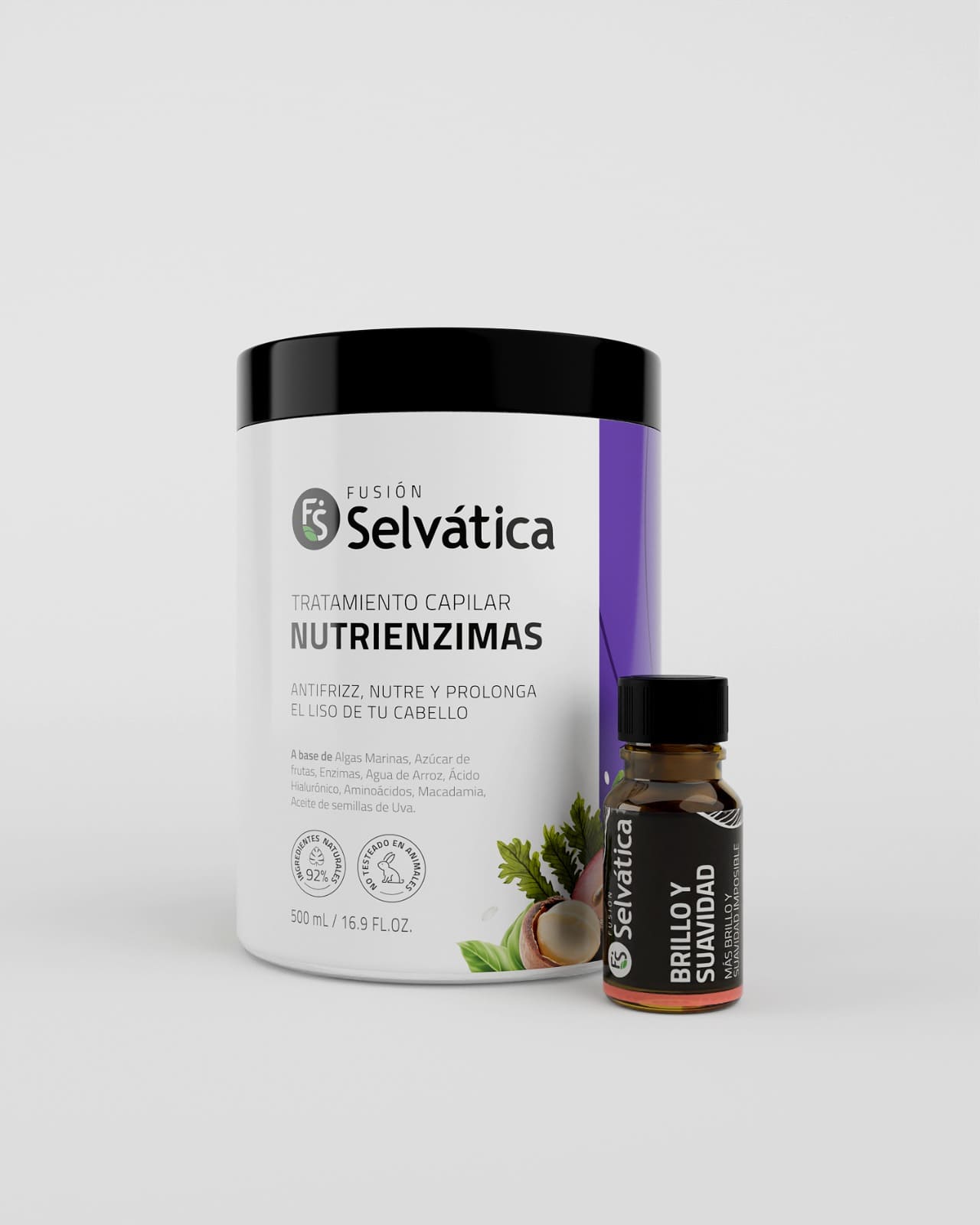 Duo Capilar Adiós Frizz  Fusión Selvática 🌿