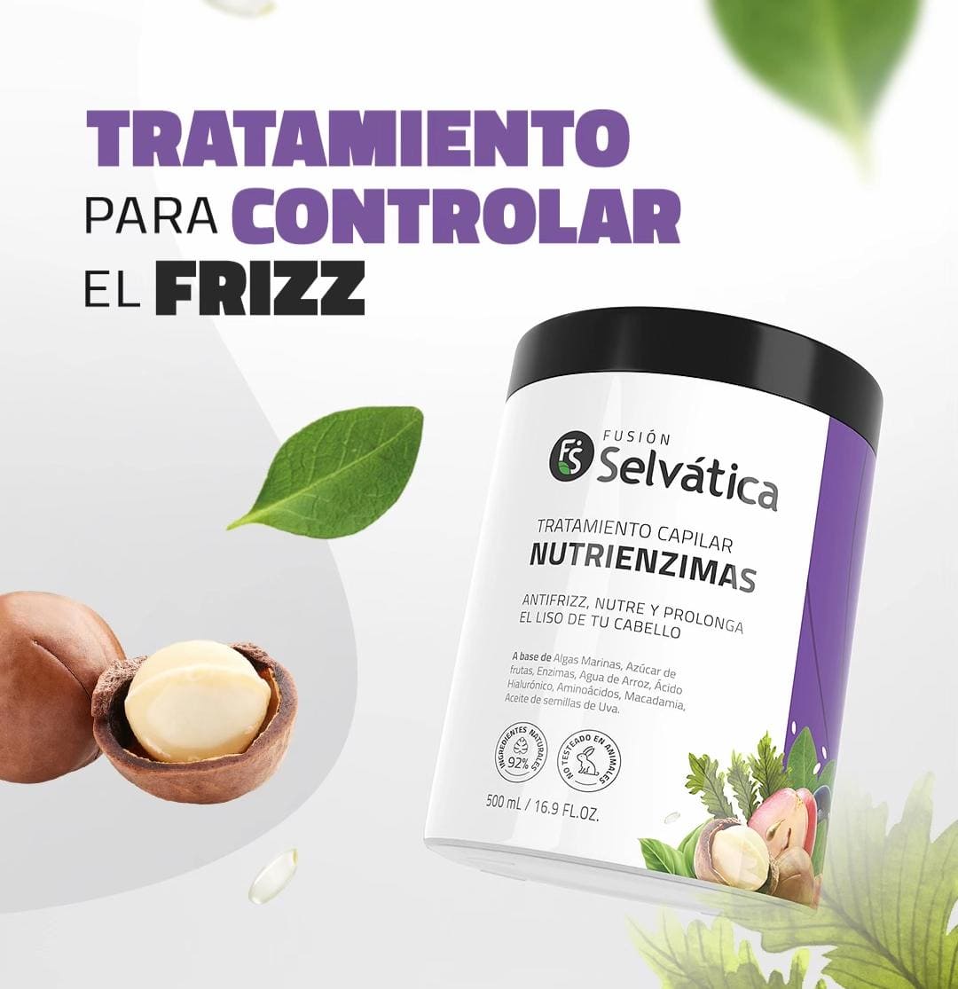 Duo Capilar Adiós Frizz  Fusión Selvática 🌿