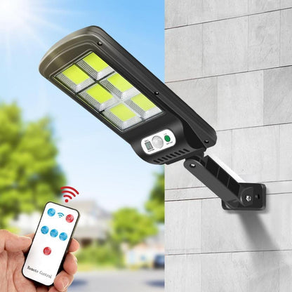 Lampara Led Solar Con Sensor de Movimiento Resistente al Agua