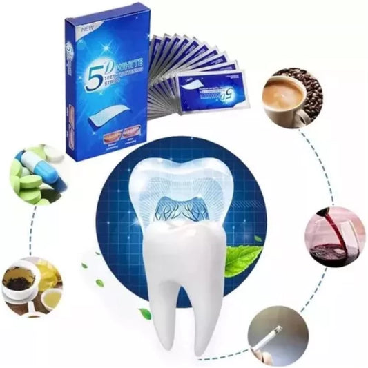 Cintas Dentales Blanqueadoras 5d White
