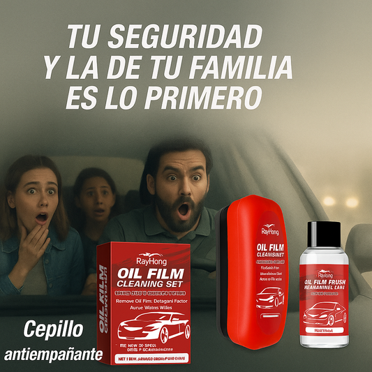 Cepillo AquaClear Pro® Seguridad y Visibilidad para tu Familia en cada kilómetro